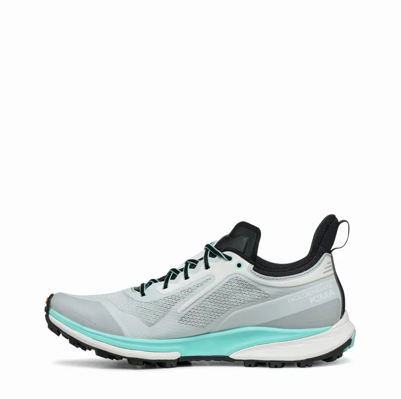 Scarpa Womens Golden Gate Kima RT Trail Running Shoes - Light Gray-Aruba Blue-2